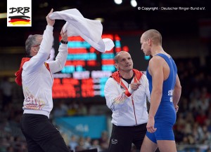 Janis Zamanduridis bei den Olympischen Spielen in London