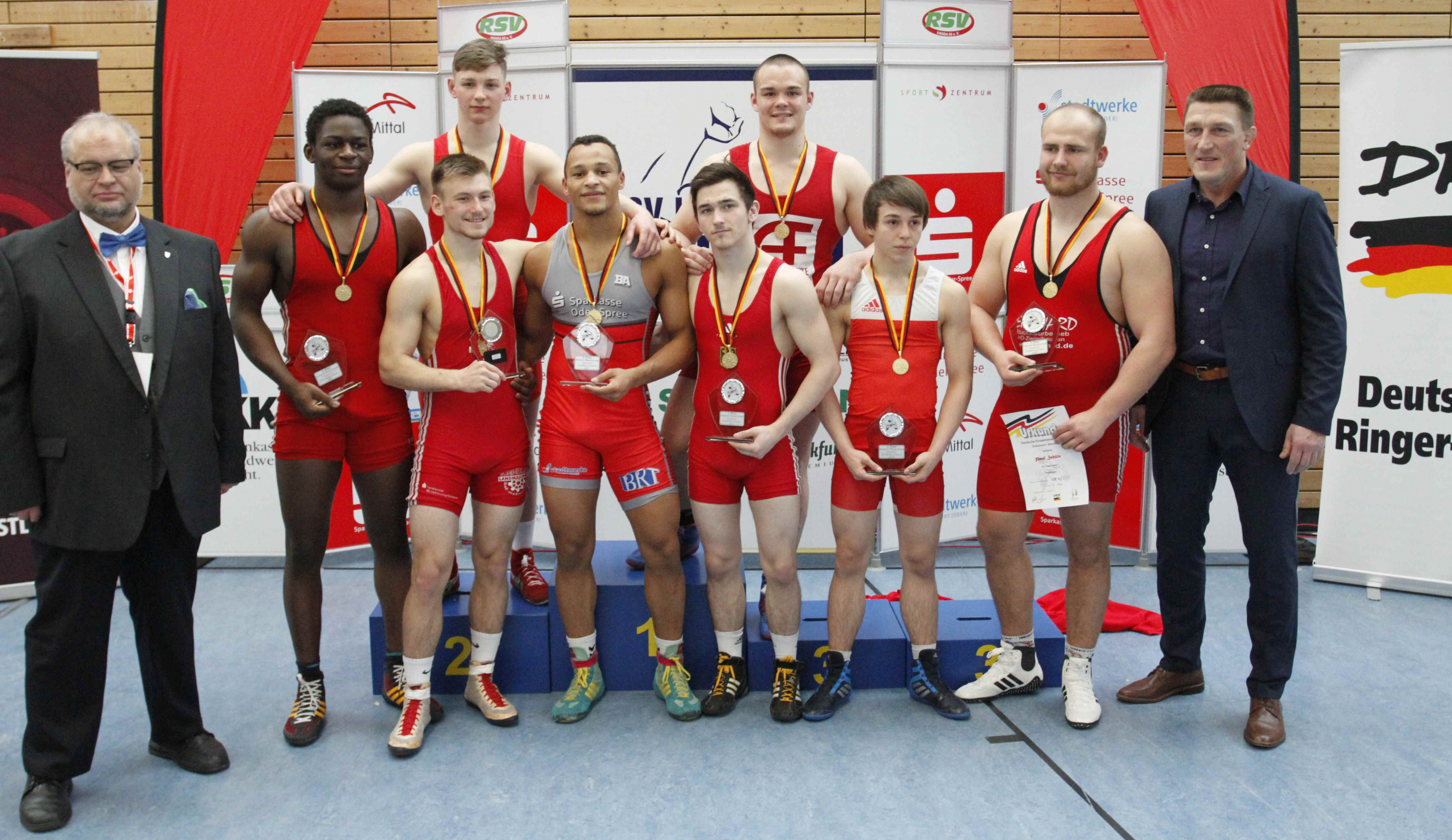 RINGEN - Meisterfoto Junioren Greco