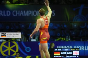 Trnva, Slowakei 18. September 2018: Junioren Weltmeisterschaften im Ringen