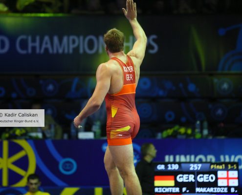 Trnva, Slowakei 18. September 2018: Junioren Weltmeisterschaften im Ringen