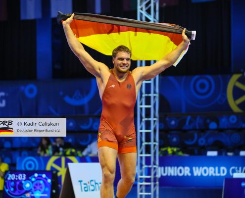 Trnva, Slowakei 18. September 2018: Junioren Weltmeisterschaften im Ringen