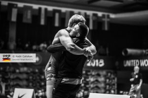 Trnva, Slowakei 18. September 2018: Junioren Weltmeisterschaften im Ringen