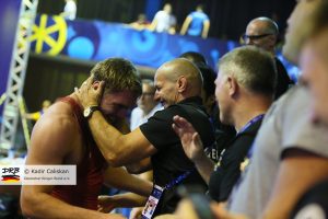 Trnva, Slowakei 18. September 2018: Junioren Weltmeisterschaften im Ringen