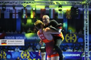 Trnva, Slowakei 18. September 2018: Junioren Weltmeisterschaften im Ringen