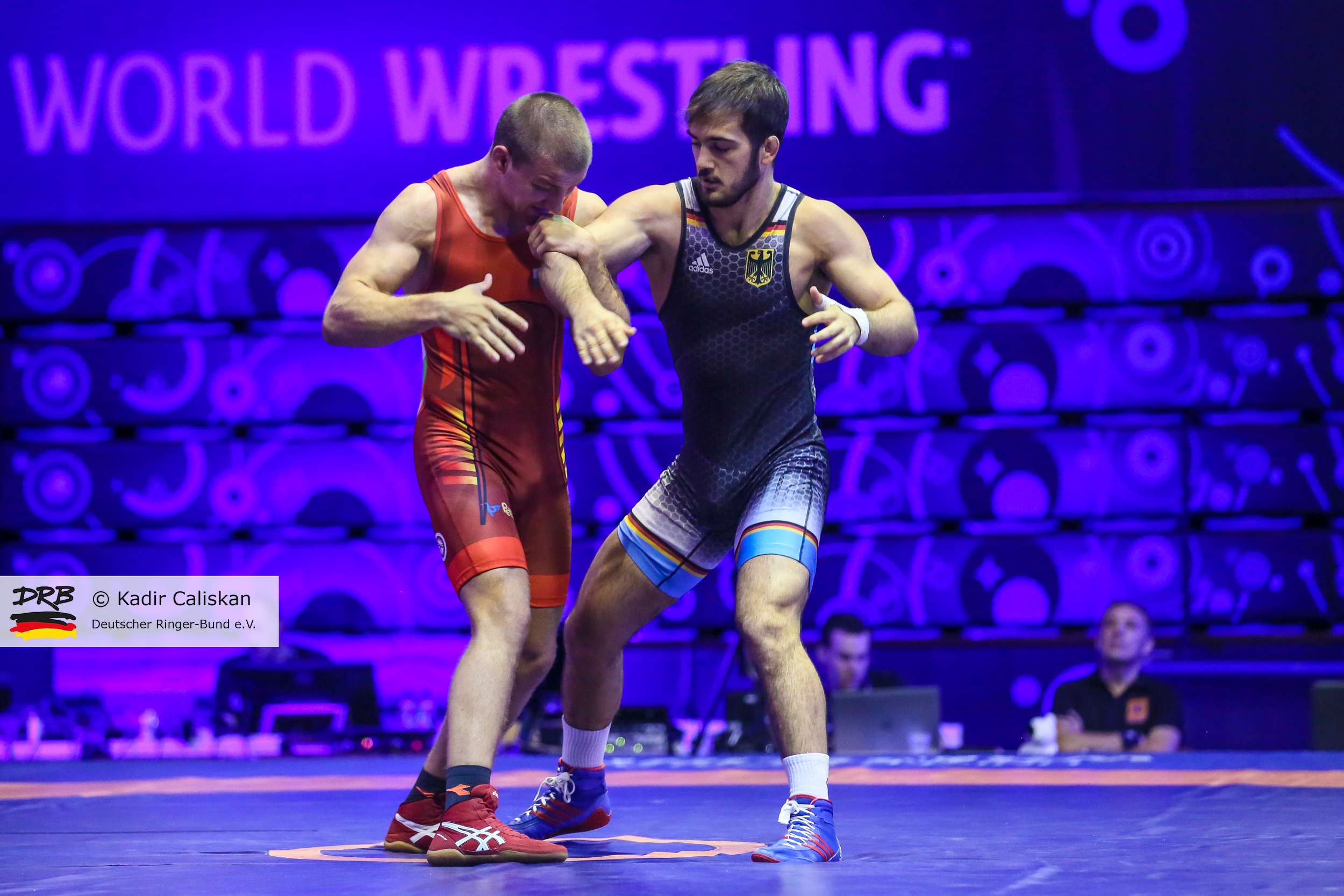 Trnva, Slowakei 18. September 2018: Junioren Weltmeisterschaften im Ringen