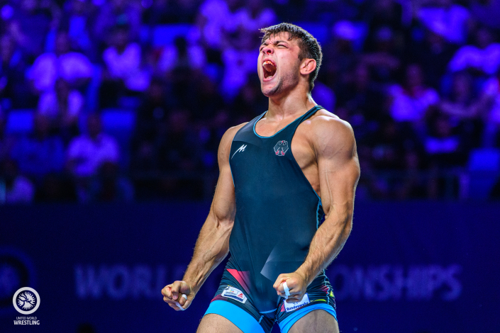 87kg FINALS Denis Maksymilian KUDLA (GER) df. Mikalai STADUB (BLR)