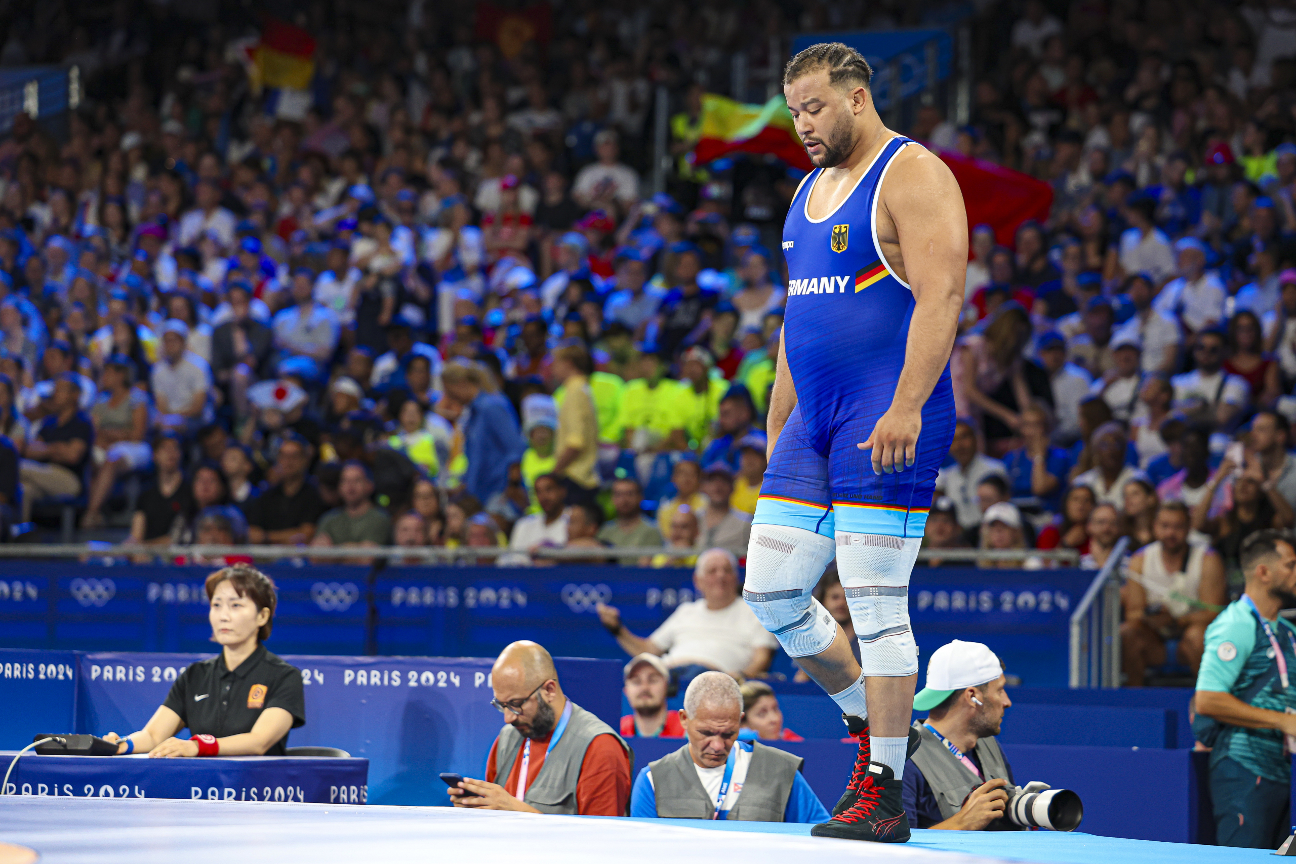 Griechisch-römisch, 130 kg: Jello Krahmer (GER)