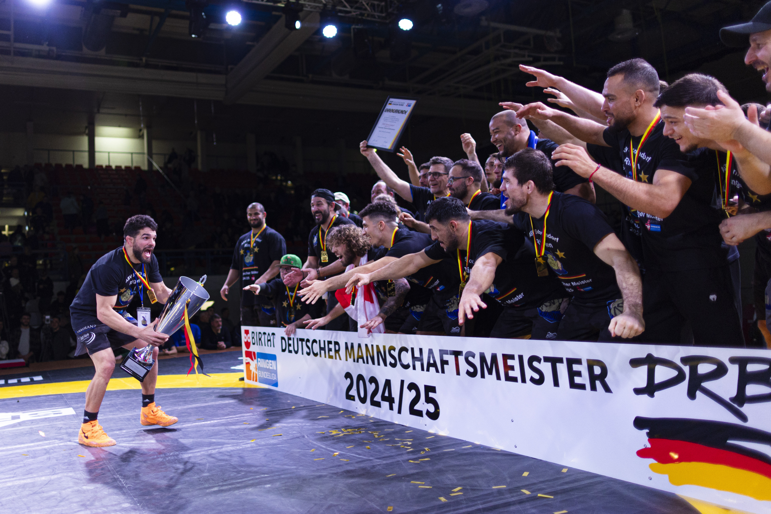 Ringen Deutsche Mannschaftsmeisterschaft Finale: SC Kleinostheim vs. ASV Schorndorf
