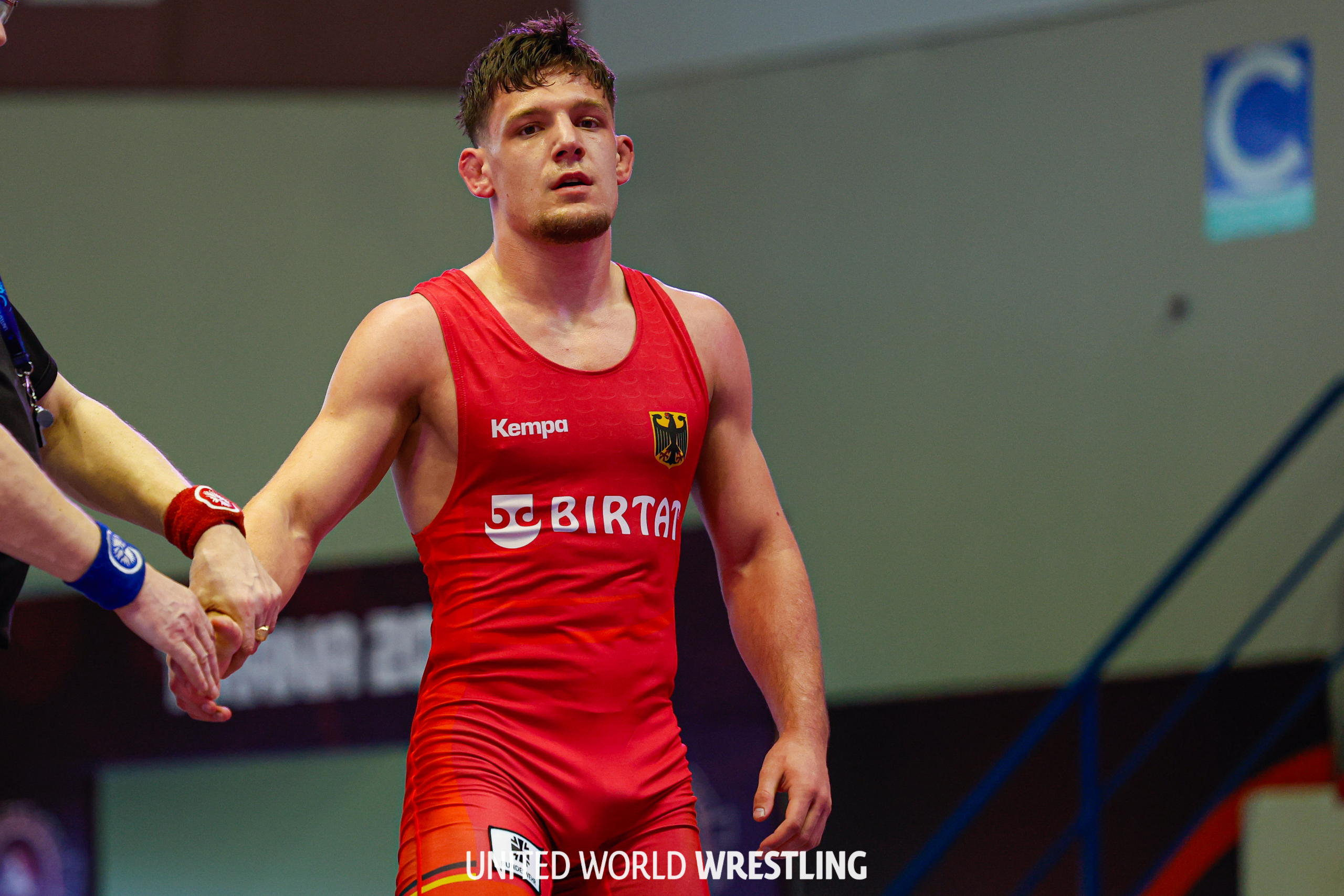 U23 Wrestling European Championships Griechisch-römisch, 77 kg: Aaron Bellscheidt (GER)