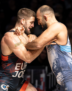 Ringen Birtat Bundesliga Vorkampf – SV Germania Weingarten vs. SV Wacker Burghausen am 31 Januar 2025 in der Grubarena