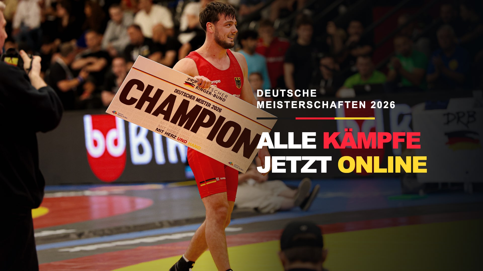 Manuel Wagin bei den Deutschen Meisterschaften 2026 – alle Kämpfe jetzt online