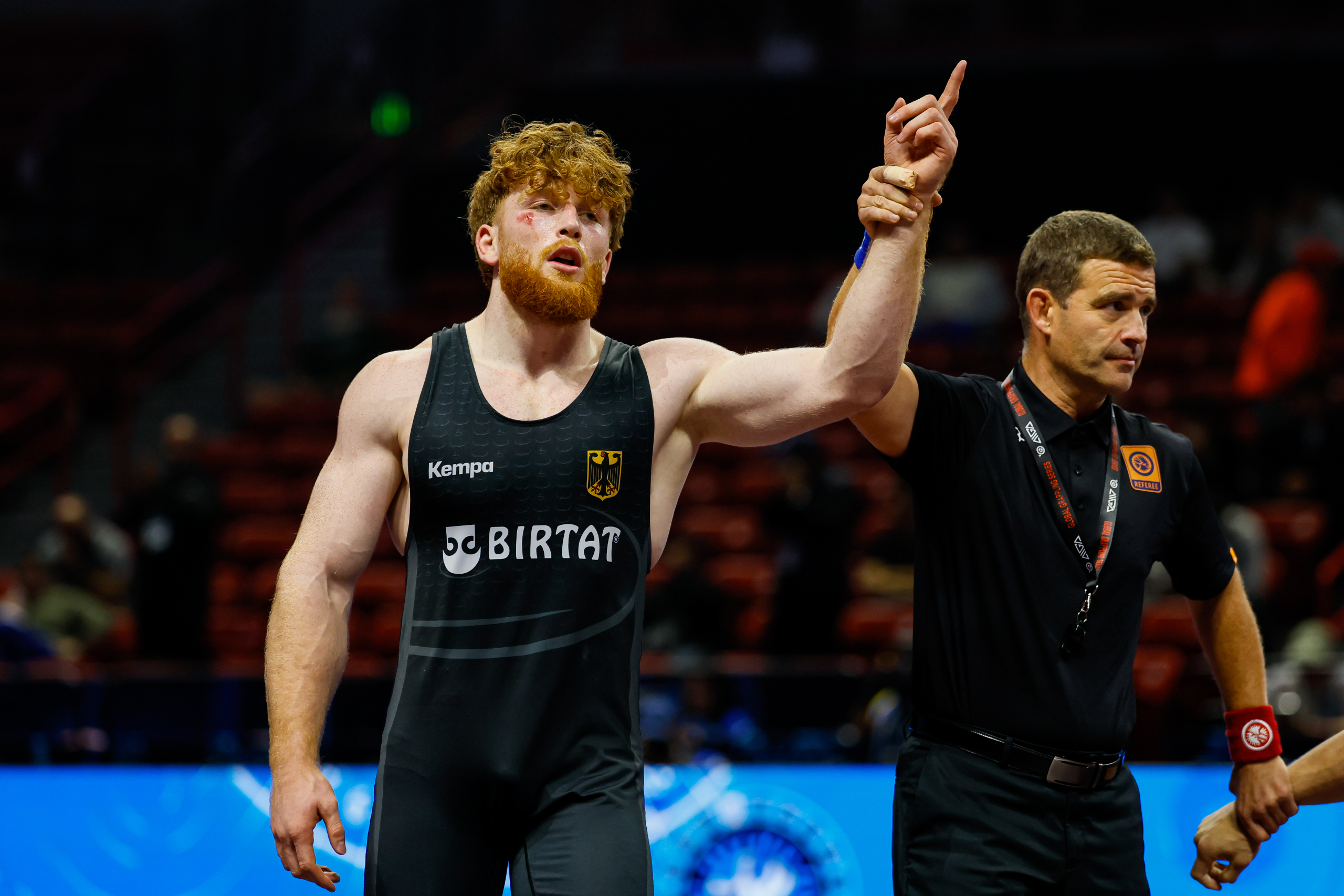Griechisch-römisch, 97 kg: Darius Kiefer (GER)