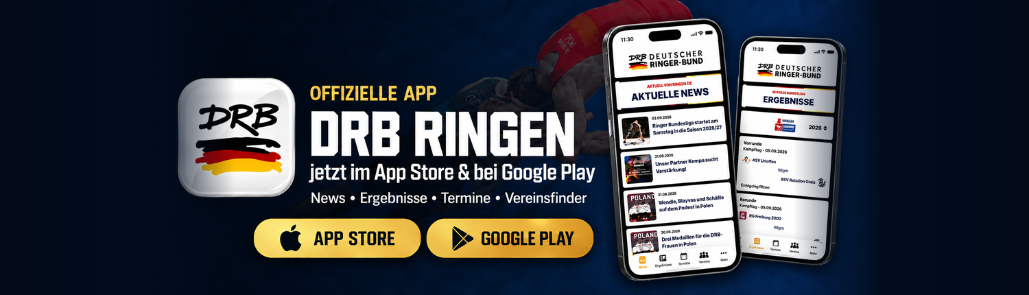 DRB Ringen App für iPhone und Android